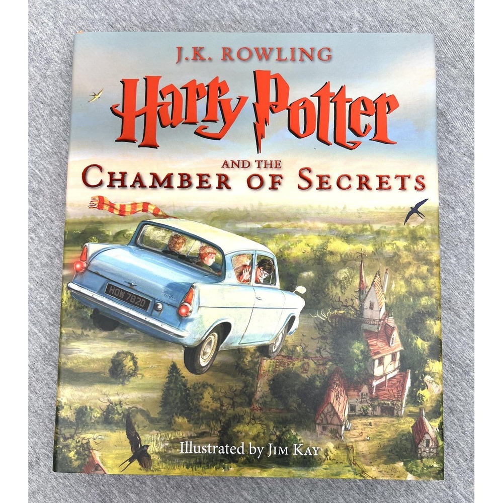 Harry Potter Illustrated Collection Box Book 1-3‎ J.K. Rowling Jim Kay Hardcover - Picture 12 of 16
